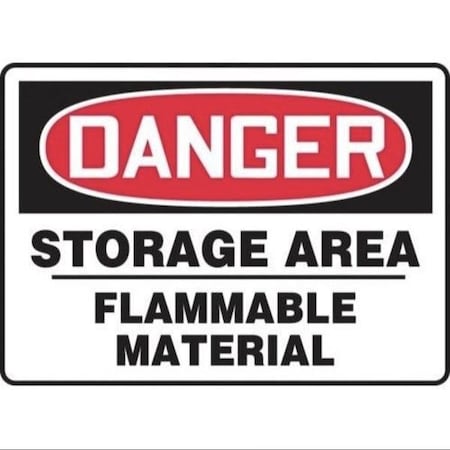 Accuform OSHA DANGER SAFETY SIGN STORAGE MCHG074XV MCHG074XV